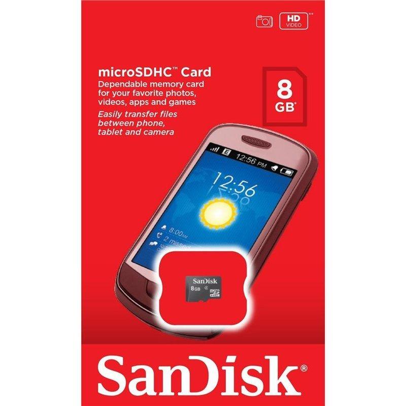 SanDisk 8G  TF micro SDHC   展碁公司貨 終身保