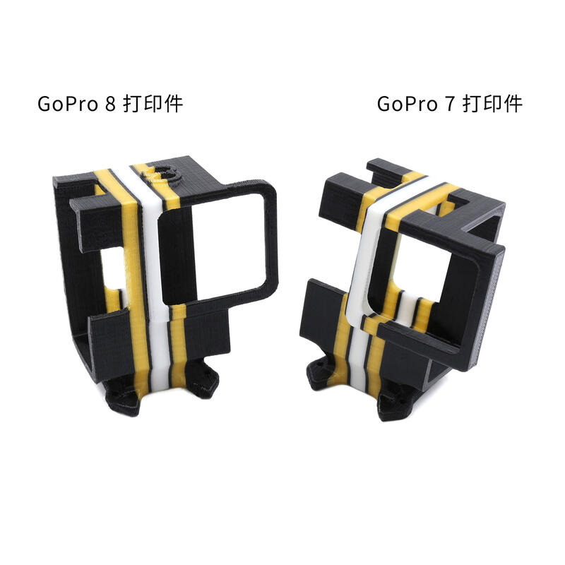 DKCK~GEPRC/格普 CineGO GoPro 7 GoPro 8 3D打印件FP U 狗座相機保護套FPV 配件