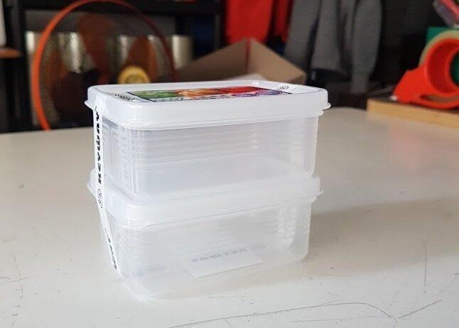 HuGaGa專業收納『聯府MIT G502 巧麗長型密封盒 1組2個』聯府 保鮮盒 副食品 0.26L