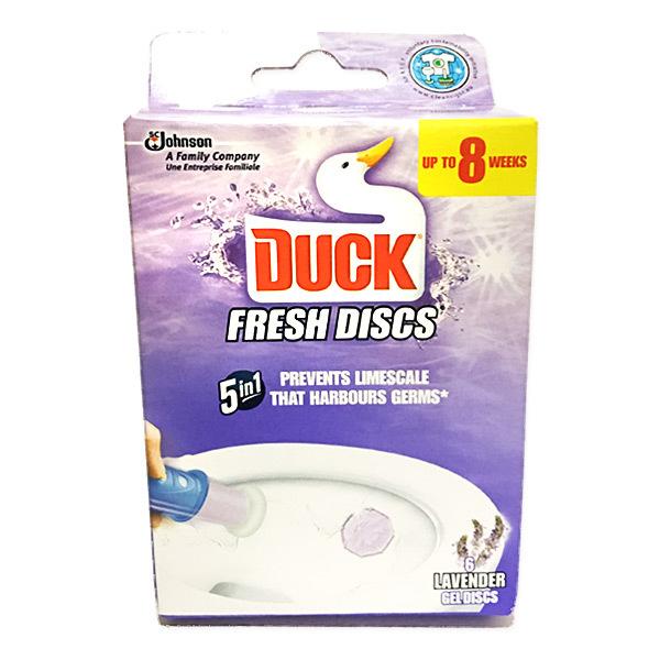 英國進口 Duck 馬桶清潔清香劑 / 凝膠( 5合1款: Lavender 薰衣草)最高可長達8週