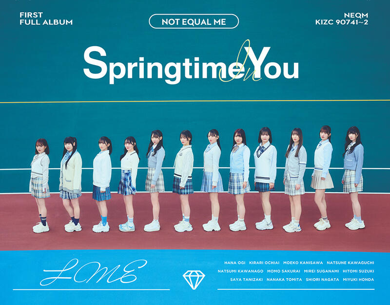 JB 通路特典 ≠ME 1st專輯「Springtime In You」