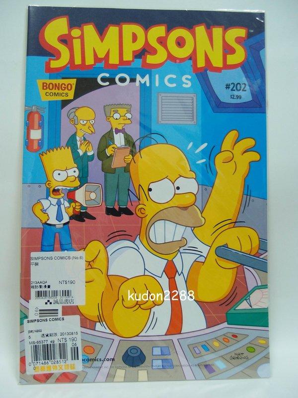 SIMPSONS COMICS #202 美國原版漫畫