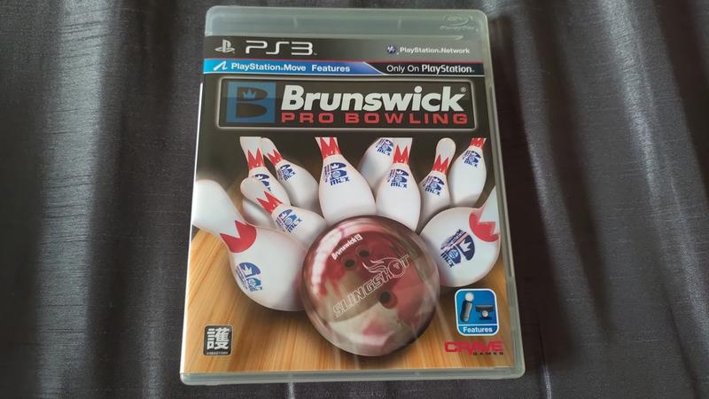 PS3 Brunswick Pro Bowling 布倫瑞克職業保齡球 支援 MOVE