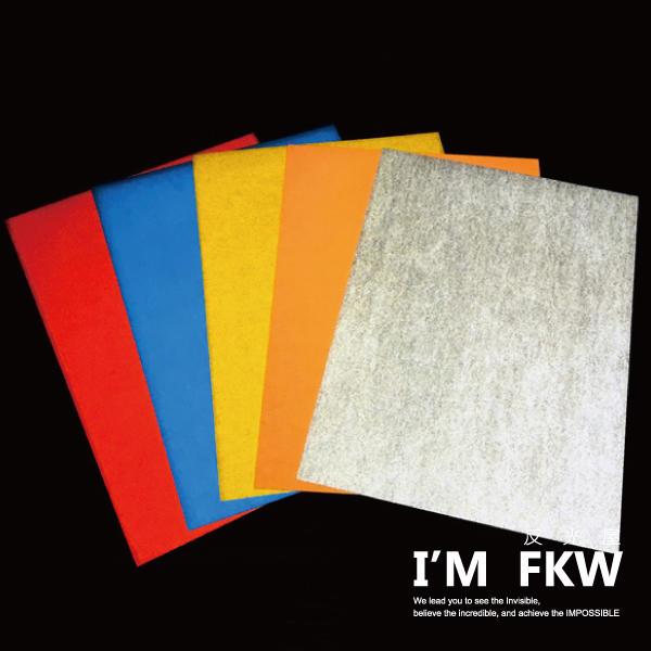 反光屋FKW 3M素材反光貼紙 A3 A4 素色素材 紅/黃/白/橘/藍  防水貼紙 DIY貼紙圖案文字 3M工程級材料