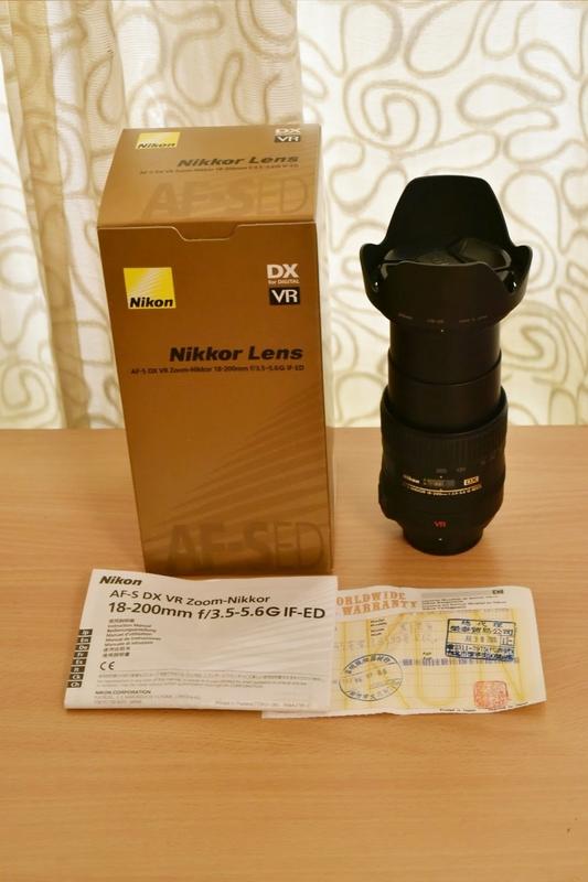 經典旅遊鏡  公司貨 Nikon  DX 18 - 200 mm  VR ( 超廣角/防手震/畫質飽和/銳利)