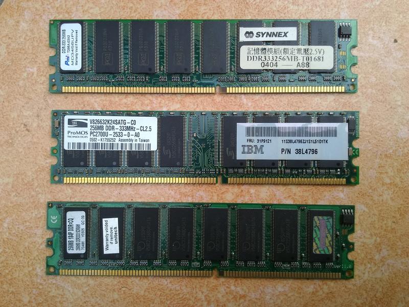 DDR333 SD 256MB 桌上型記憶體歡迎殺價