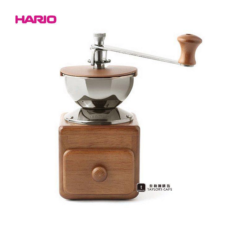 【TDTC 咖啡館】HARIO MM-2 達人手搖磨豆機 - 不銹鋼 & 陶瓷磨刀盤 (送毛刷 x 1)