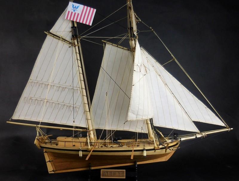 【華麗船奇】木船 西洋仿古帆船“ALERT 美國緝私快艇--機敏號”