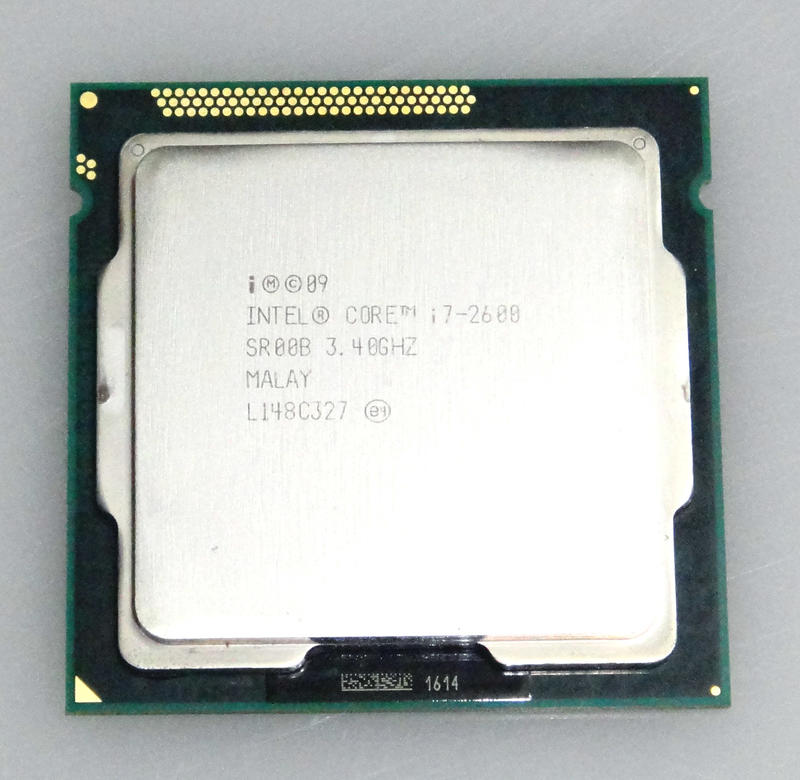 【大媽電腦】Intel Core i7-2600 四核心 CPU 1155腳位 3.4G 8M