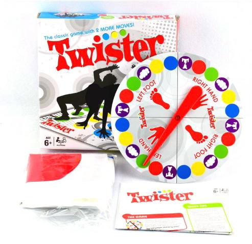 【新版twister身體扭扭樂玩具】身體平衡 互動歡樂聚會親子互動遊戲2~4人/益智//團康/桌遊
