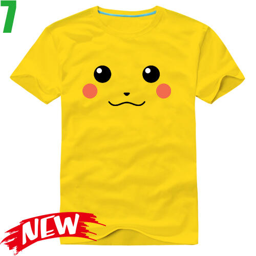 【皮卡丘 精靈寶可夢 神奇寶貝 Pokemon】短袖卡通動畫T恤(5種顏色) 任選4件以上每件400元免運費【賣場二】