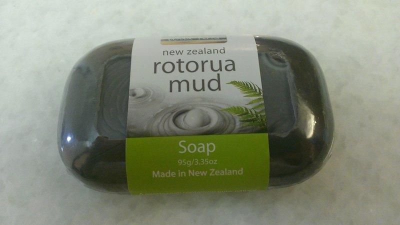 紐西蘭獨有 天然地熱泥漿 肥皂