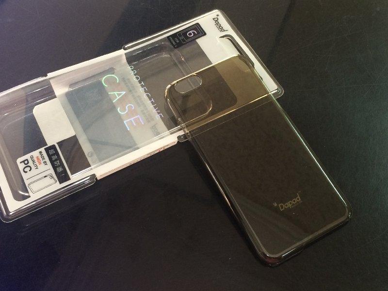 *V&C潮流*原廠DAPAD APPLE iPhone6 iPhone 6S  0.09公分 透黑水晶 超薄透明殼 