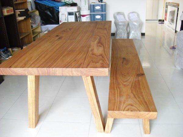 【きの原味】苦苓木桌-台南 原木 家具