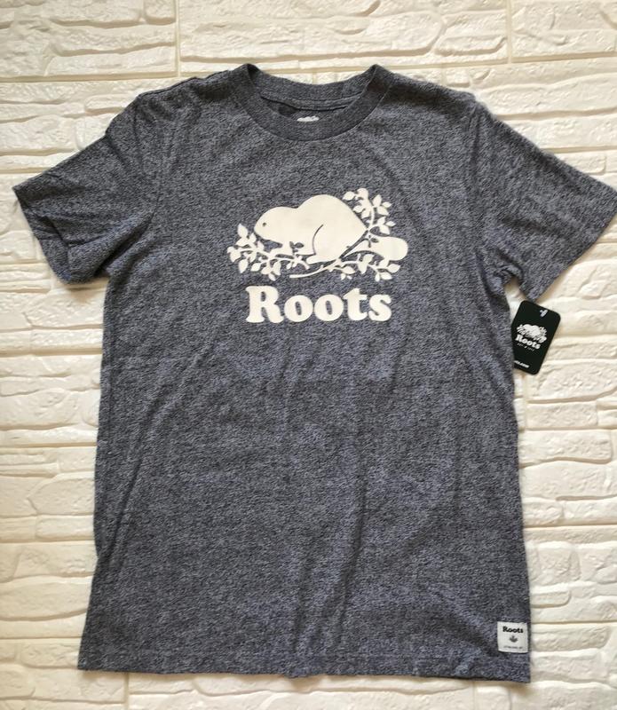 全新 Roots Cooper Beaver短袖T恤、尺寸：XS【美國官網正品】