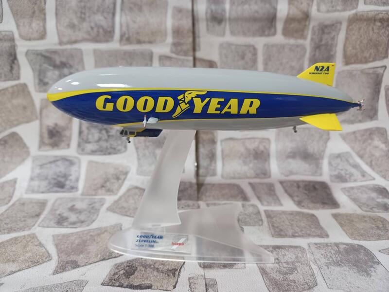 宗鑫1/500 Herpa Wings HW536332 Goodyear Zeppelin NT2 飛行船2號機