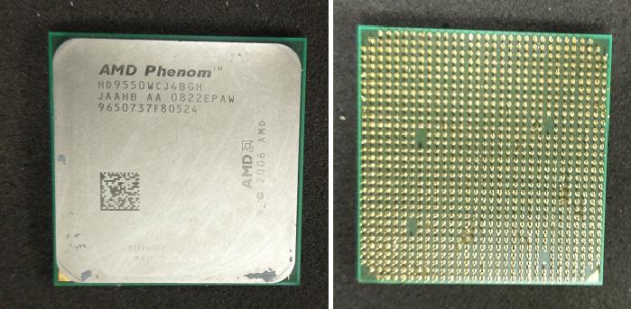 二手AMD PHENOM CPU(未測試當收藏/裝飾品)