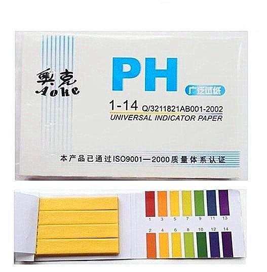 ph試紙 廣用 ph廣泛試紙 ph值測試 手工皂或酸鹼值測試 80張一包 B-003