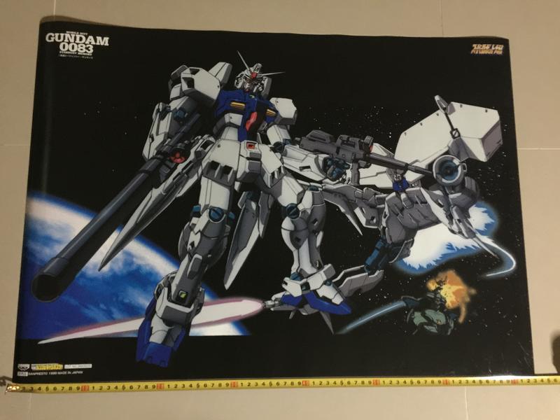 絕版日本原版鋼彈機器人大戰0083 GP03 遊戲宣傳海報