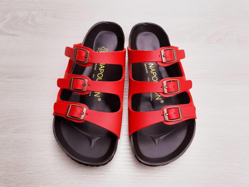 GIACOO腳谷- 女生拖鞋款-C9902 紅 MADE IN TAIWAN 非勃肯鞋【免運費】
