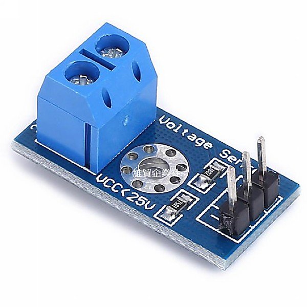 電壓檢測模組Voltage Sensor電壓感測器適用Arduino各種MCU 