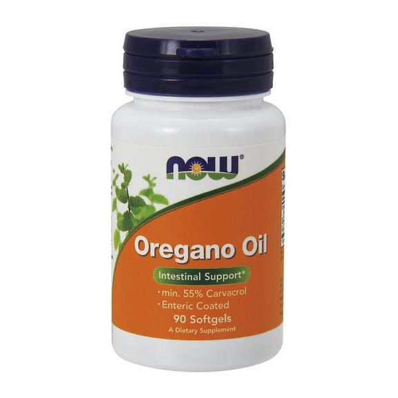 [預購] Now 天然非轉基因牛至油 55％香芹酚 181mg 90粒 Oregano Oil