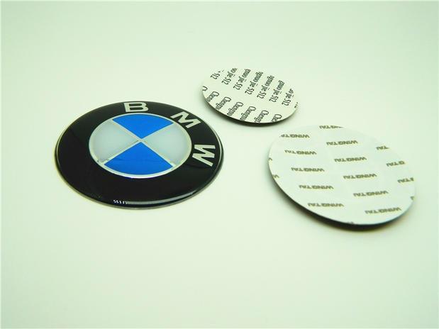 BMW 鋁圈 輪圈中心蓋貼紙 標誌 貼標65MM E28 E30 E34 E36 E38 E39 E46 E53 E60