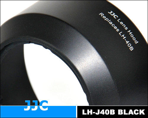又敗家黑色JJC副廠奧林巴斯LH-40B遮光罩相容Olympus原廠遮光罩LH40B遮光罩MZD LH-J40B