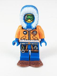 ＜特殺出清＞LEGO樂高City城市(Arctic)60036極地探險家 Arctic Explorer人偶+雪鞋
