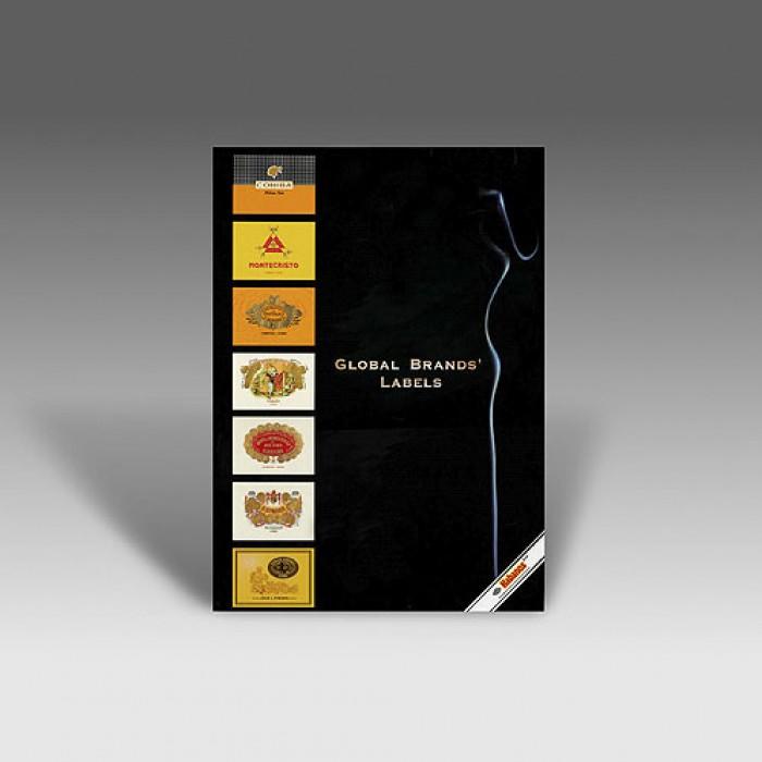 Set Sticks de Marcas  - 雪茄 品牌logo 海報