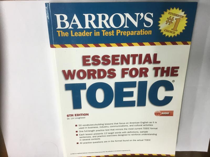 【黃金書屋】《Essential Words for the TOEIC  6版》9781438077 291