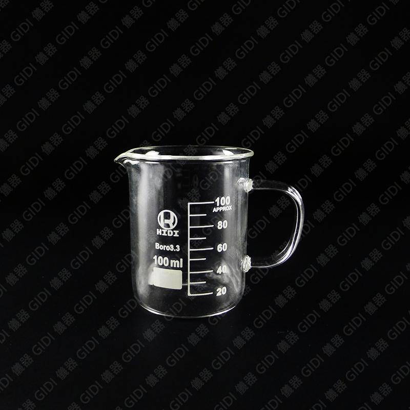 GIDI 儀器 玻璃有柄燒杯 100ml~2L 【含稅附發票】|實驗室器材 刻度燒杯 握把燒杯 刻度咖啡杯| | 露天市集 | 全台最大的網路購物市集