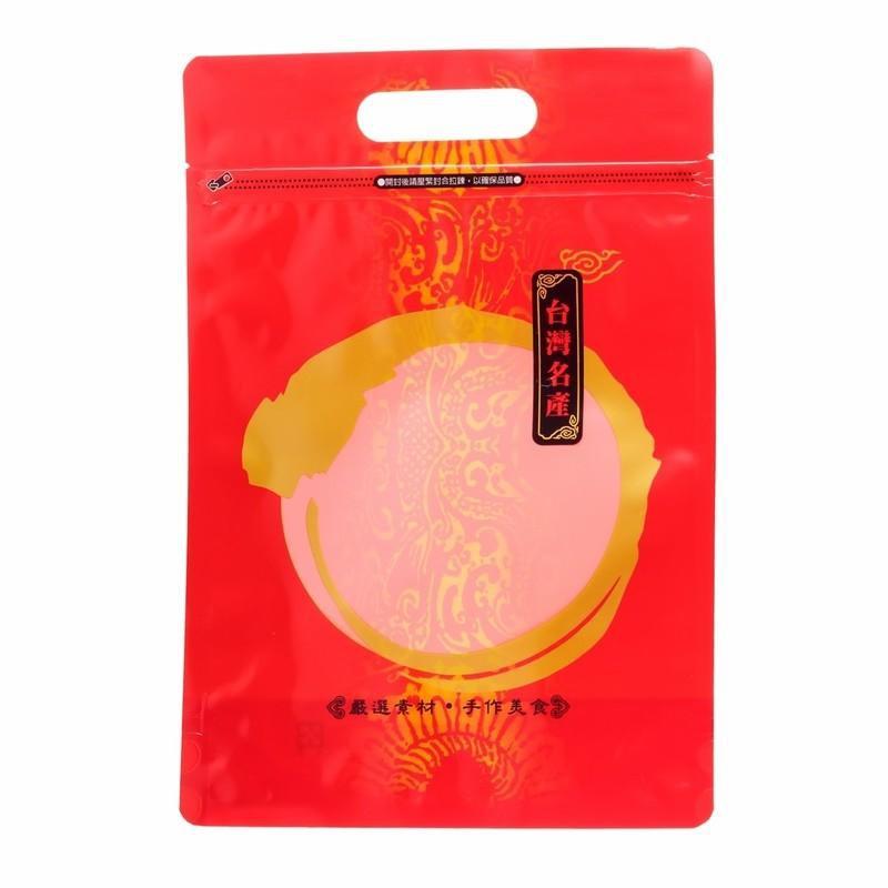 【包裝材料屋】一斤台灣名產手提夾鏈立袋（220*320）（100厚）【100入】【食品級】