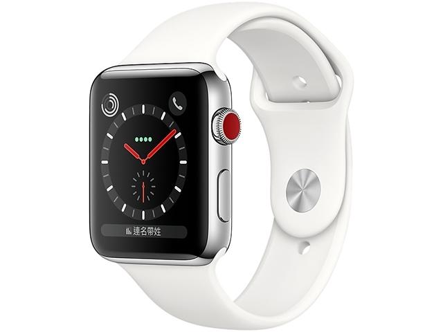 Apple Watch Series 3 GPS + LTE Sport Stainless Steel 42mm 手錶