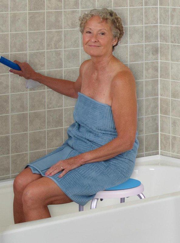 坐墊可旋轉洗澡椅