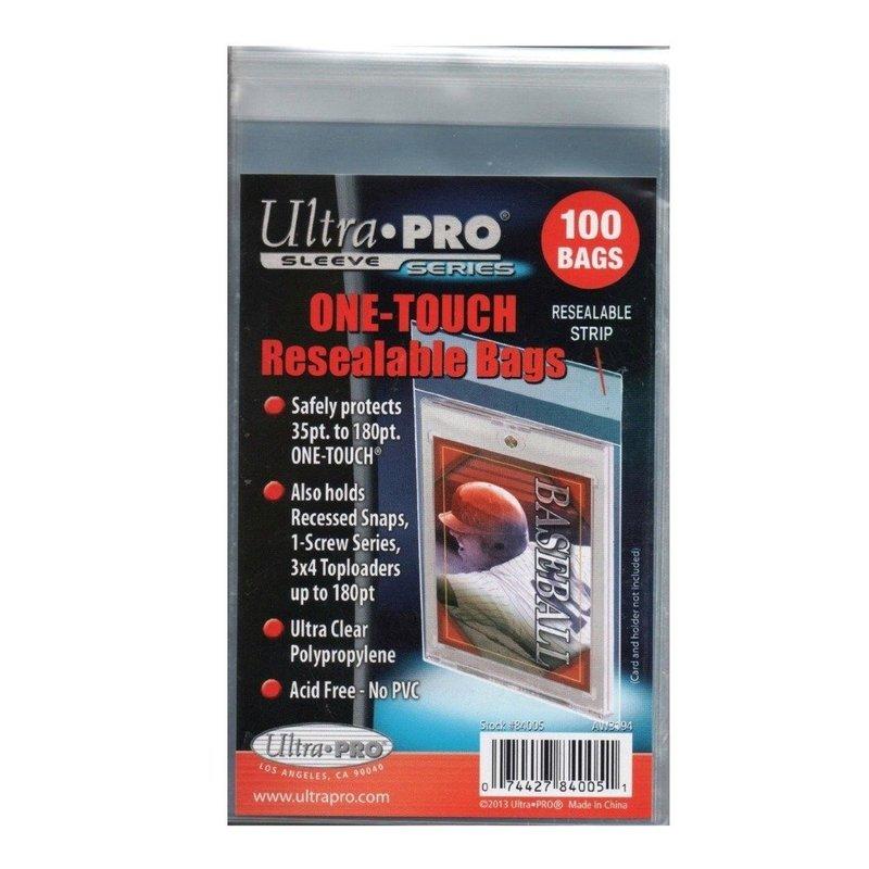 (全新品)美國 Ultra PRO 磁鐵卡夾專用自黏袋(100張/包)2022/10/14再到貨