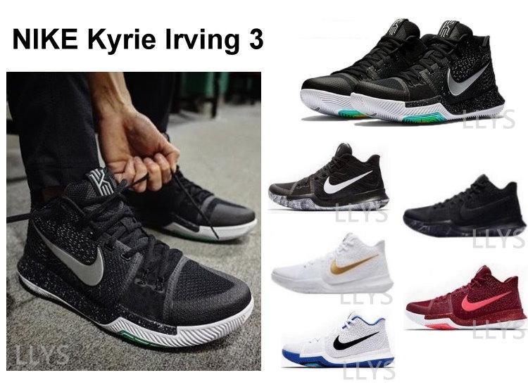 Nike Kyrie Irving 3 籃球鞋 KI3 運動鞋 慢跑鞋 黑色 白 藍 紅 金 休閒鞋 男鞋 女鞋