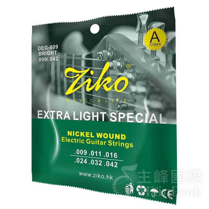 【恩心樂器】香港 ZIKO DEG-009 (09-42) 電吉他弦  套弦 電吉他套弦 磷青銅 電吉他