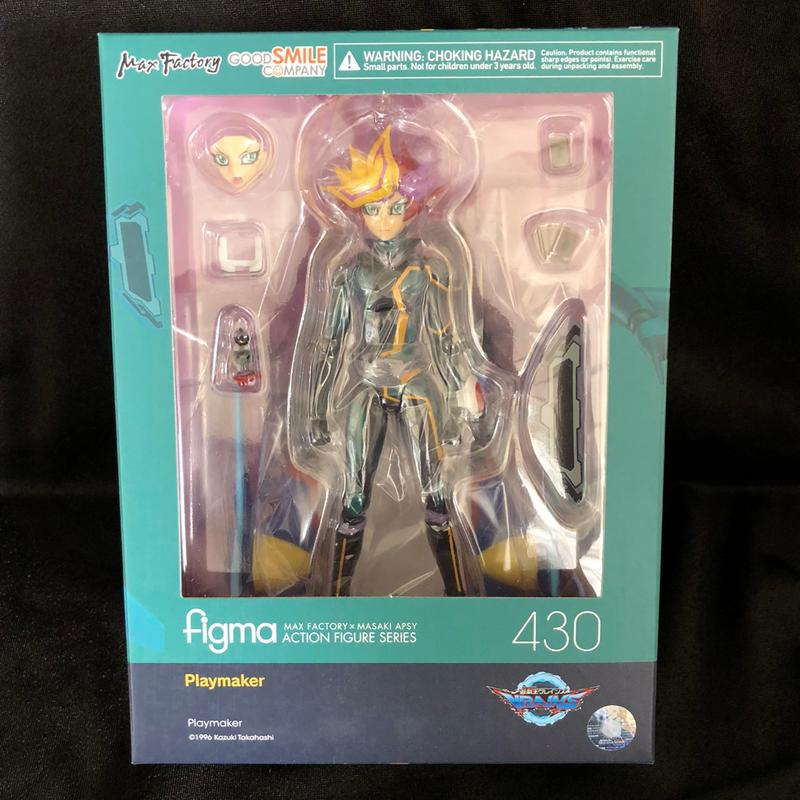 莫古里)現貨代理版Figma 430 遊戲王VRAINS Playmaker (不挑盒