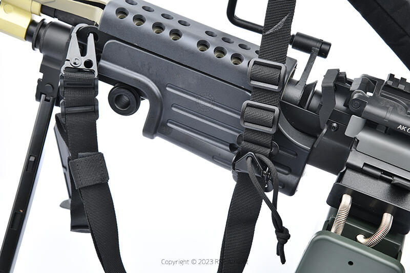 RST 紅星 - M60 / M249 機槍用 加厚肩墊槍揹帶 槍背帶 槍帶 黑色 ... 07291