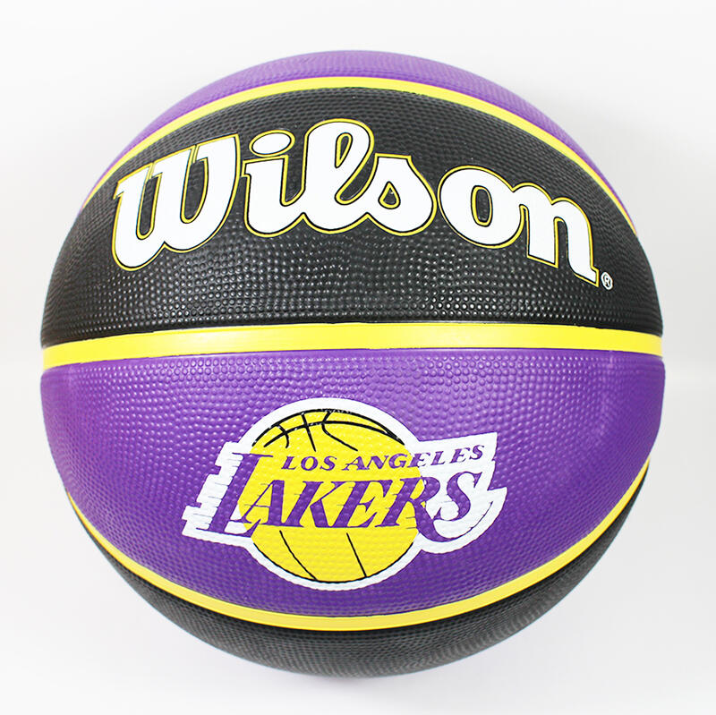 加送一顆籃球Wilson NBA隊徽系列 21' 湖人 橡膠 籃球 #7 WTB1300XBLAL