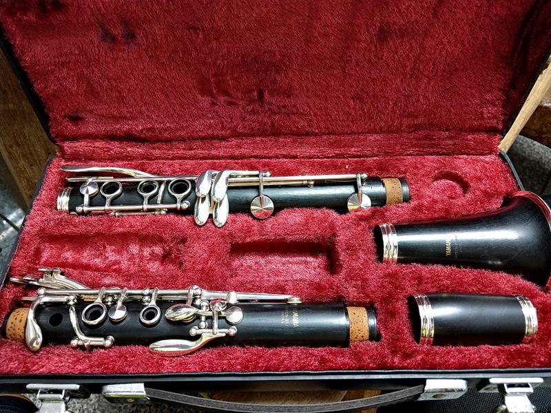 美品 YAMAHA YCL-35 黑檀木製單簧管（黑管、豎笛）(YCL-450,Buffet E11 E12)