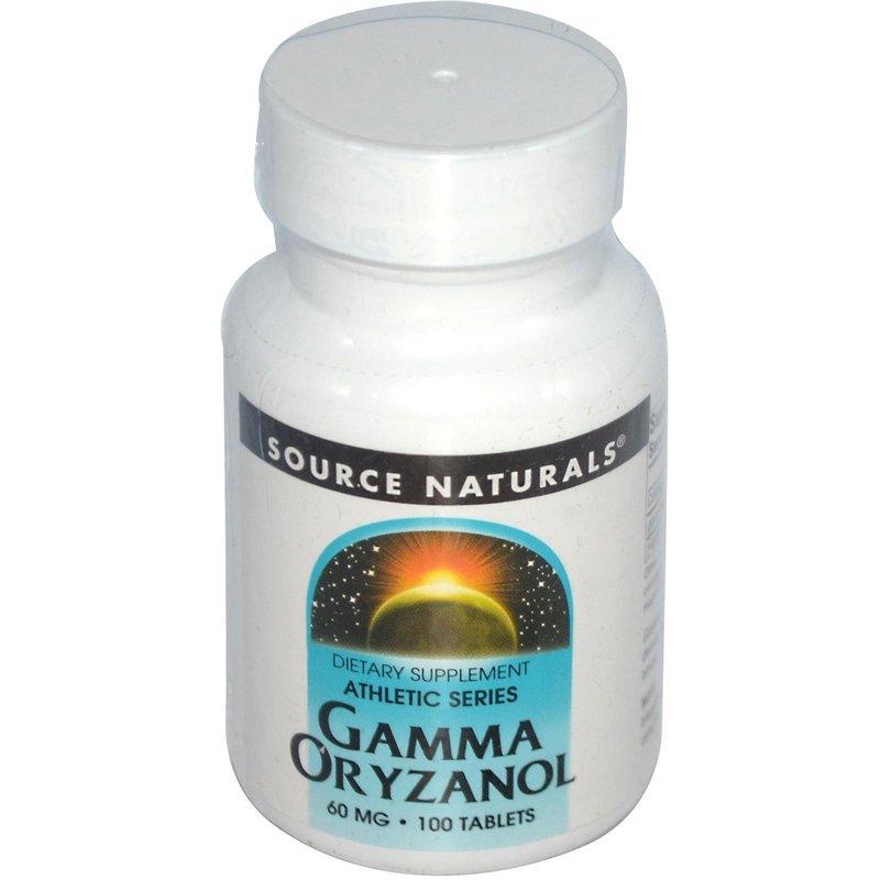 優惠多◆Source Naturals 穀維素/谷維素 Gamma Oryzanol 60 mg 100 顆 米糠油