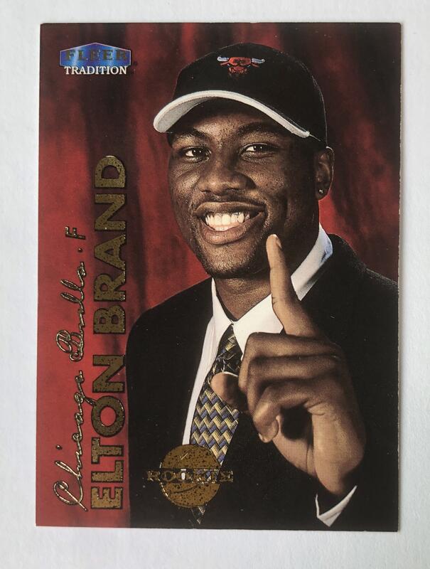 NBA]1999  Fleer Tradition Elton Brand Rookie #203 RC 新人卡