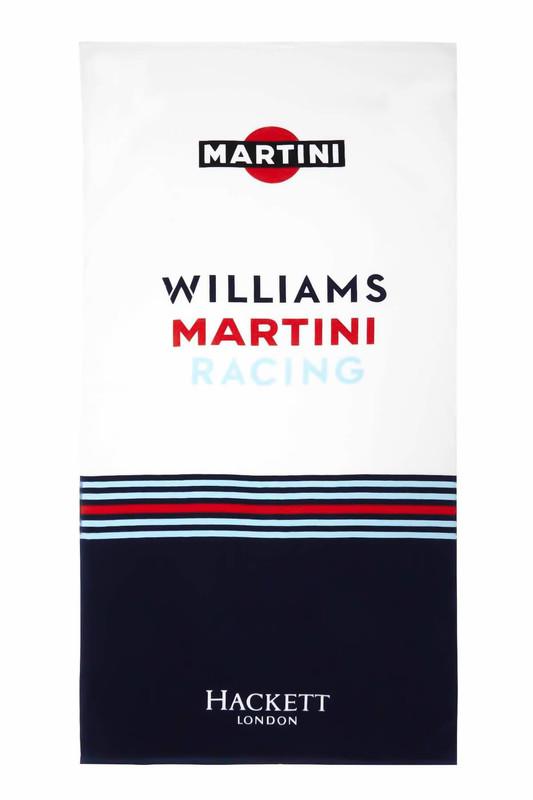 (季末特價)2016年Williams Martini F1車隊大毛巾 浴巾(Hackett London製)