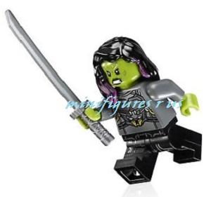 [樂高小人國] LEGO 正版樂高絕版品 76081 星際特攻隊系列 米蘭號VS異次元怪獸 Gamora人偶附武器