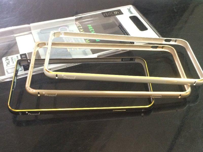 *V&C潮流*原廠DAPAD APPLE iPhone6 Plus iPhone 6 Plus 5.5吋 超薄鋁合金雙色邊框 免螺絲 金屬框 保護套 手機殼 加購保護貼70起