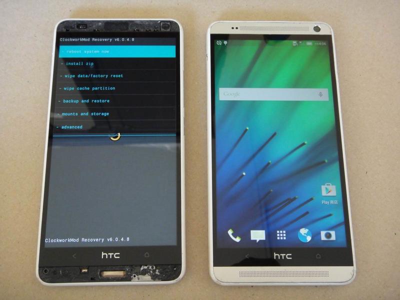 HTC One max 803s 5.9吋螢幕 故障 零件機 2支一起賣