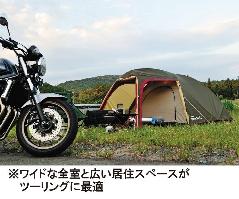 Stacy ST-II】Ogawa日本小川2-3人Dome型寢室帳篷輕量機車露營現貨