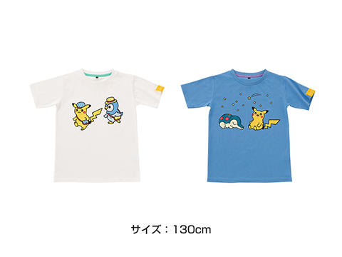 代購 正版 神奇寶貝 寶可夢 寶可夢中心 悠閒生活 皮卡丘 波加曼 火球鼠 T-shirt T恤 衣服 上衣 短袖